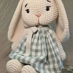 coneja orejas largas xl capcrochetbebe personalizable