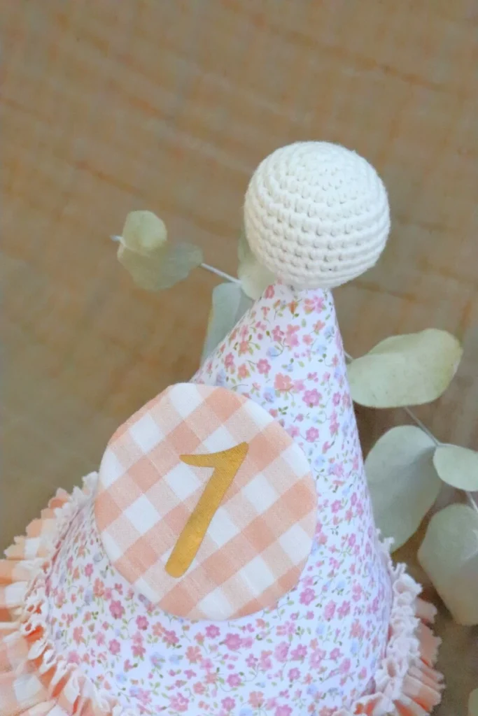 gorrito flor